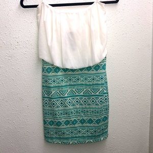 NWT Aggie Strapless Bodycon Dress